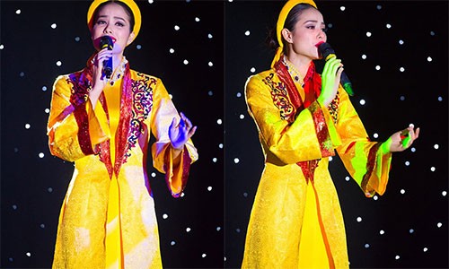 Pham Huong tu tin hat Da co hoai lang tai Miss Universe-Hinh-2